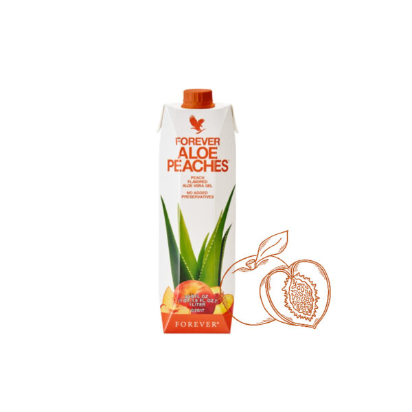 Forever Aloe Peaches - Aloe Vera und sonnengereifte Pfirsich für die ganze Familie.