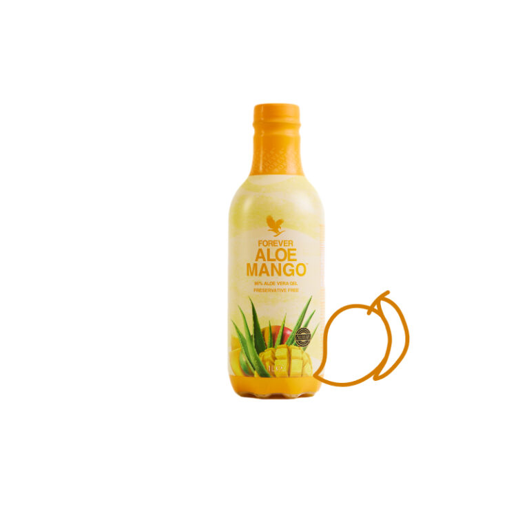 Forever Aloe Mango - Aloe Vera trifft auf saftig, süße Mango - Trinkgenuss für die ganze Familie.