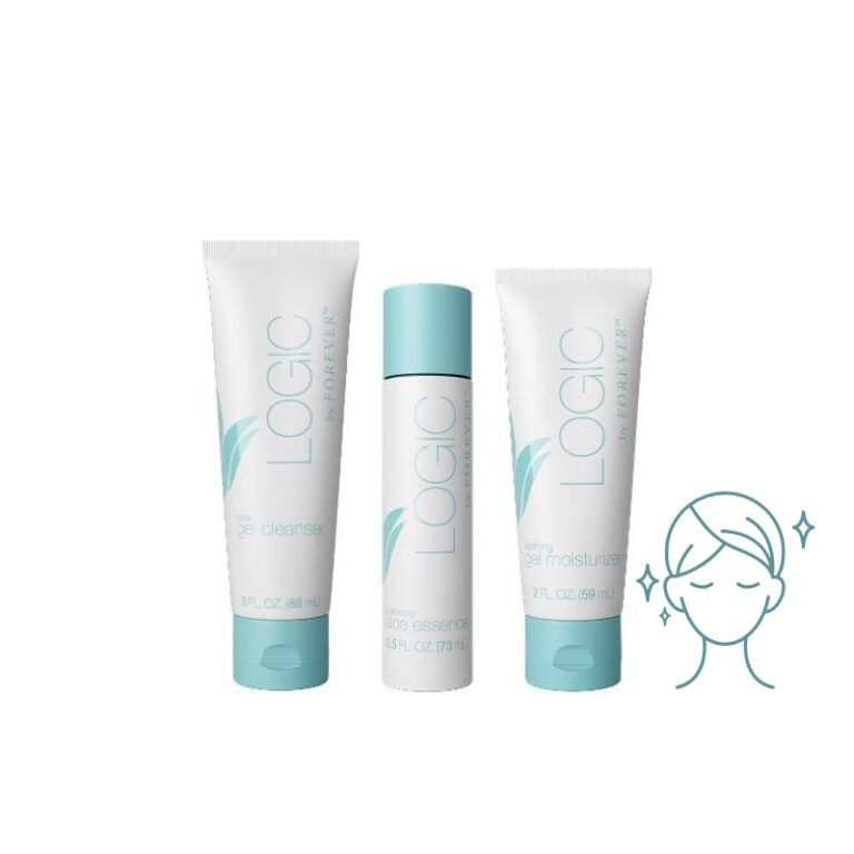 Logic by Forever Skincare Kit reinigt die Gesichtshaut aller Hauttypen optimal.